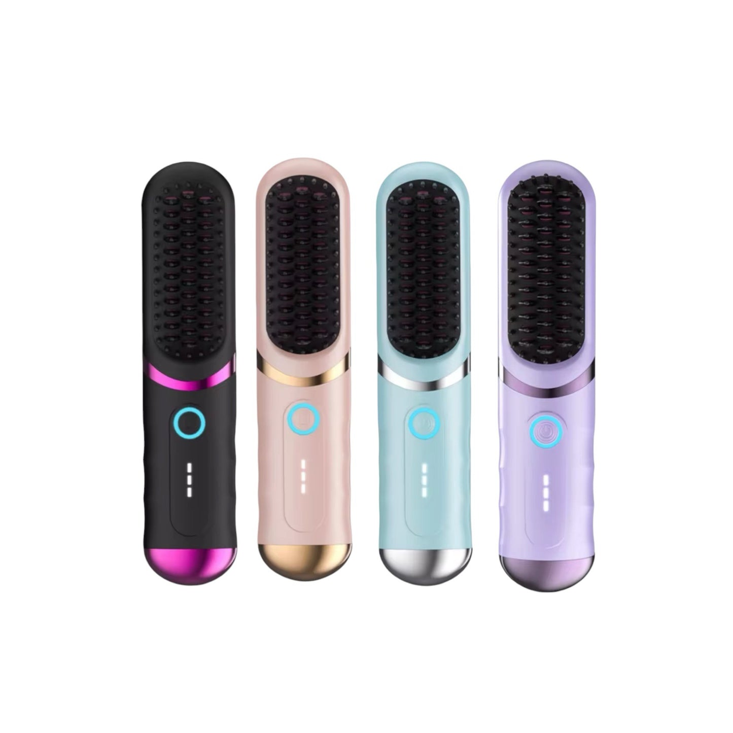 Cepillo mini termico antifrizz Portátil