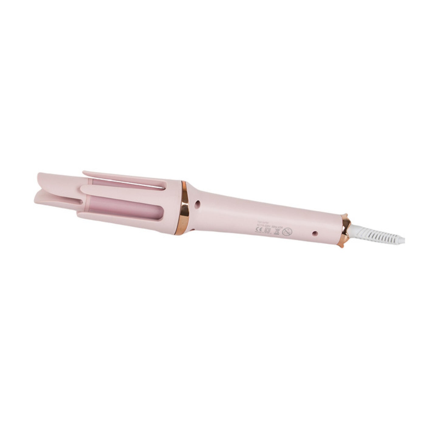 Pinza giratoria para hacer rizos