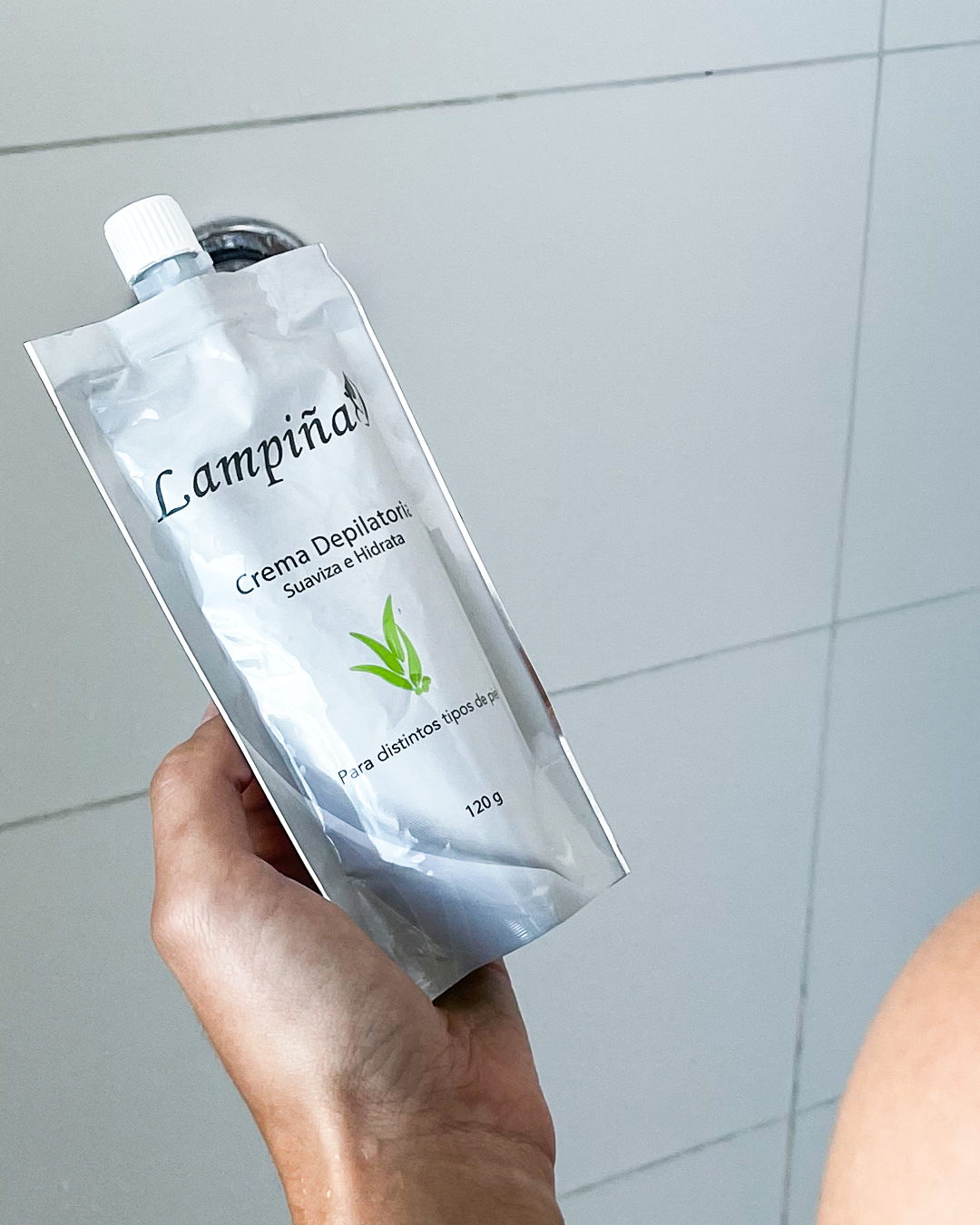 Crema depilatoria 120 gr Lampiña