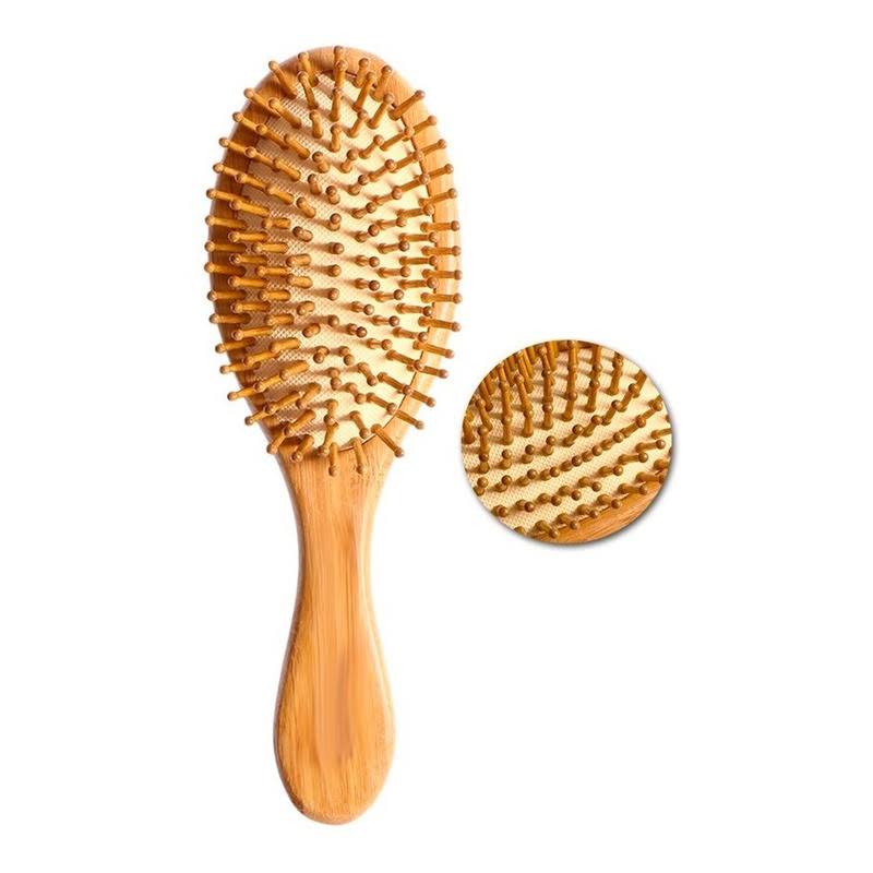 Cepillo bambu  redondo
