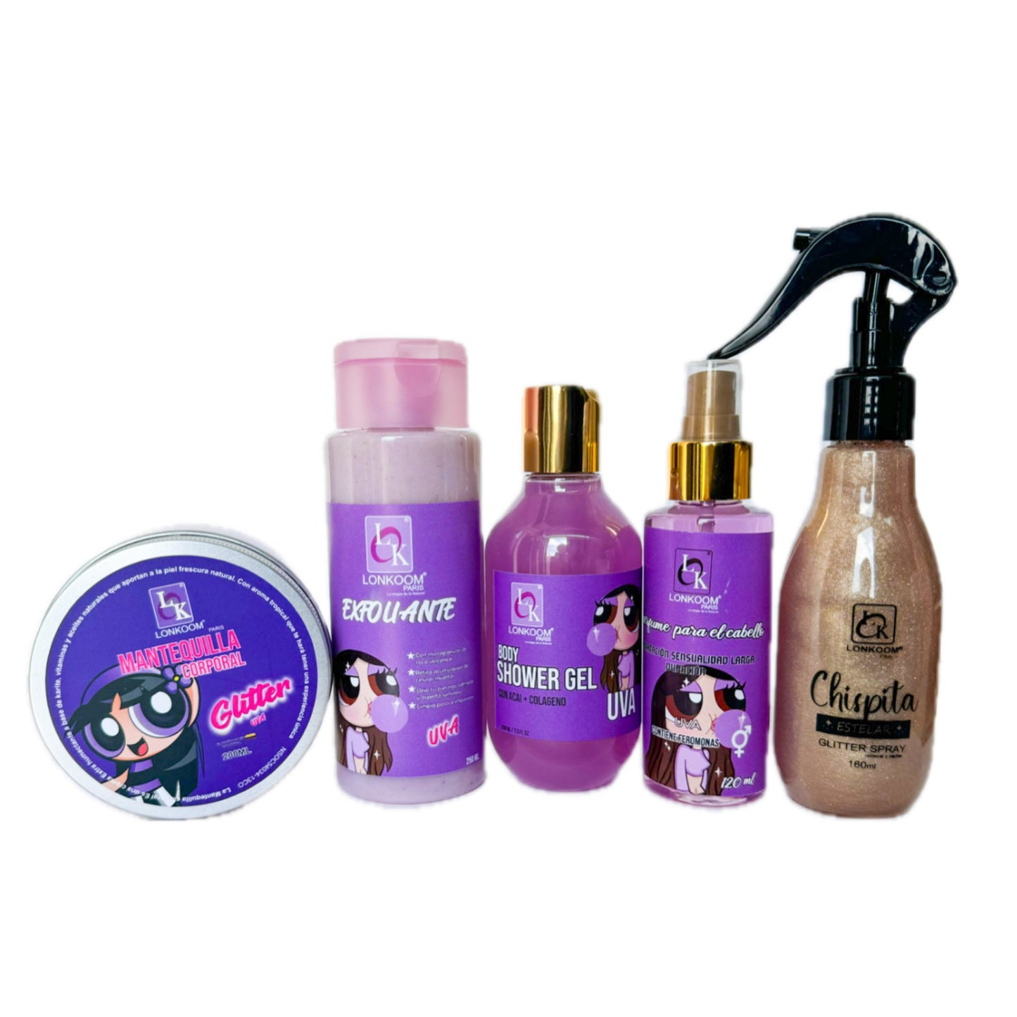 Kit de 5 chicas Super Power + Envio GRATIS