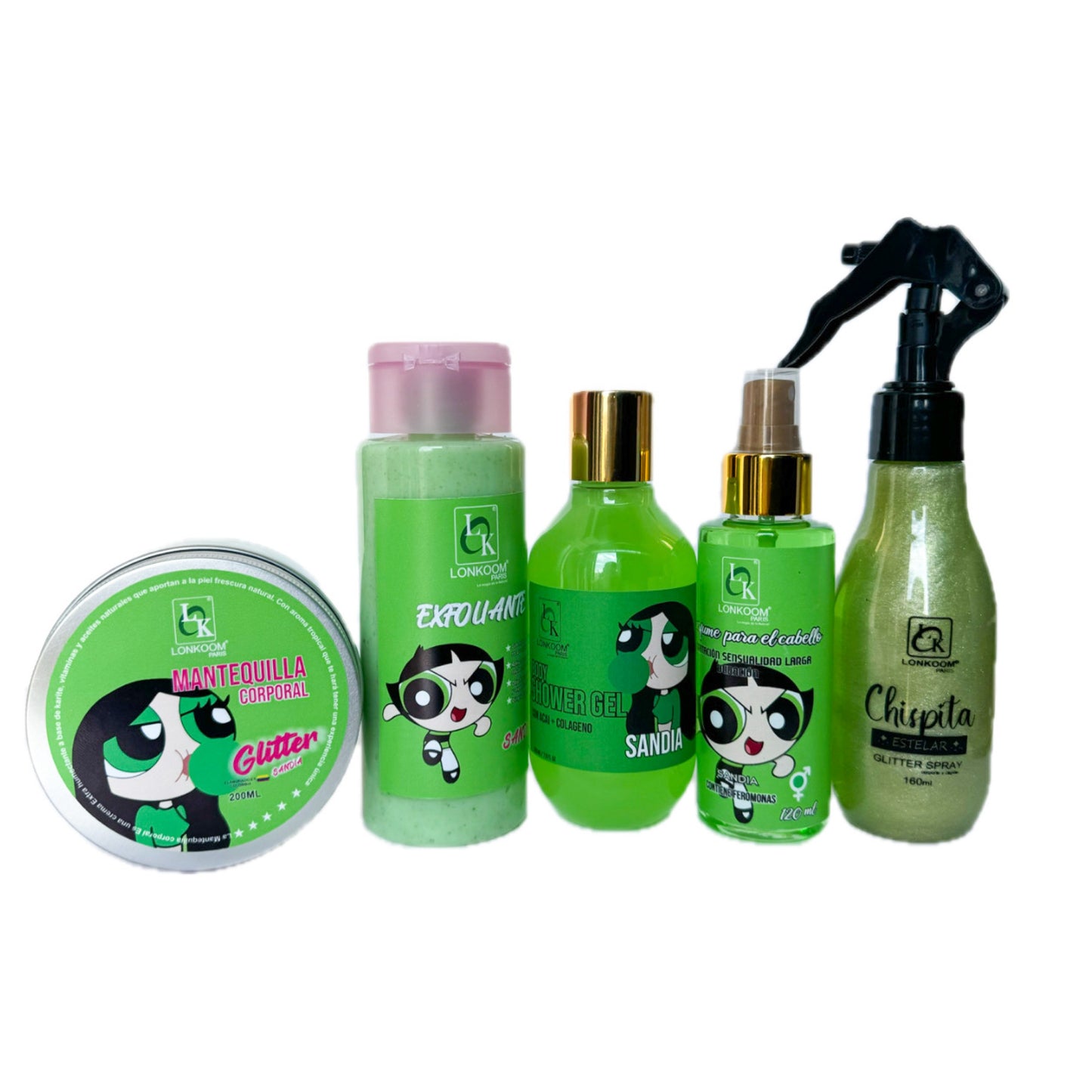 Kit de 5 chicas Super Power + Envio GRATIS