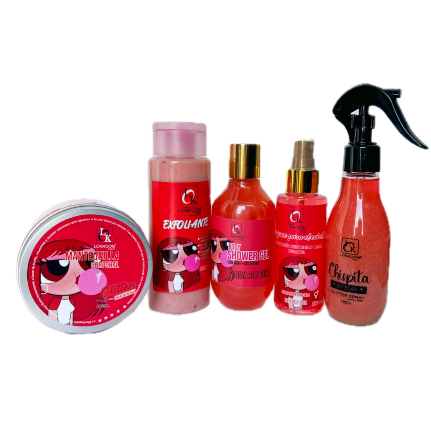 Kit de 5 chicas Super Power + Envio GRATIS
