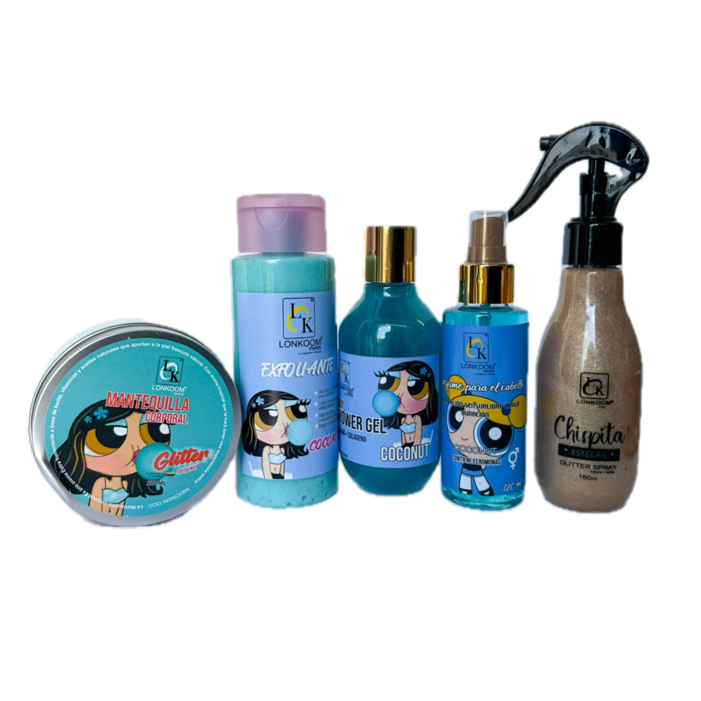 Kit de 5 chicas Super Power + Envio GRATIS