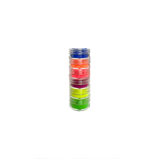Pigmento neon en torre mini x6 tonos